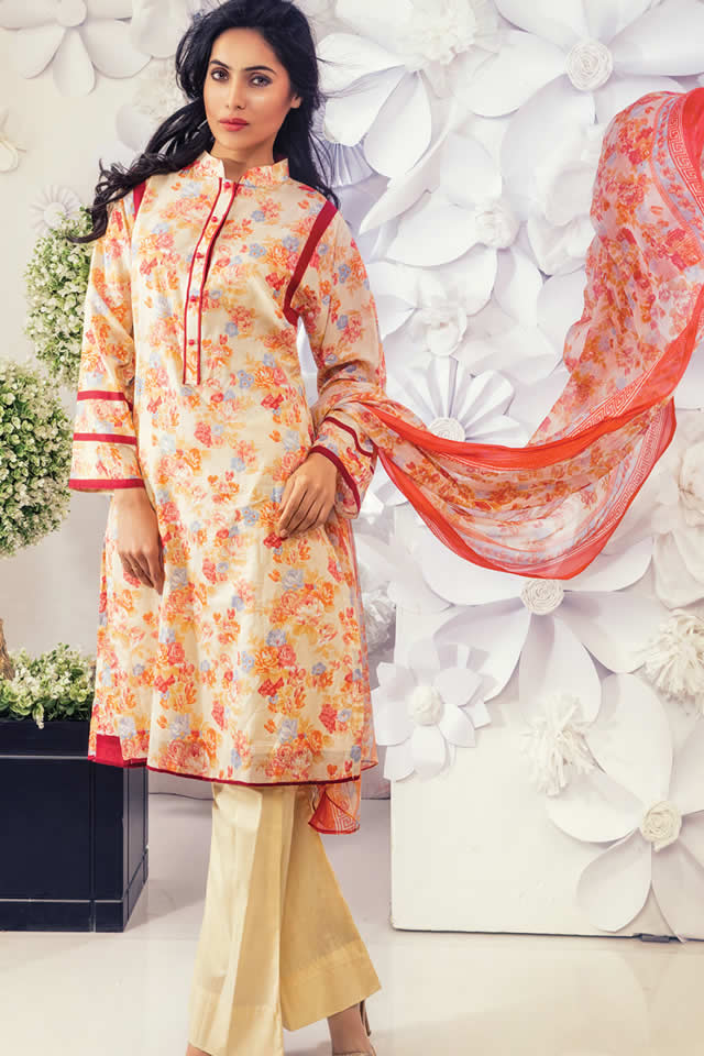 Lala Textiles Summer Lawn collection 2016 Pictures