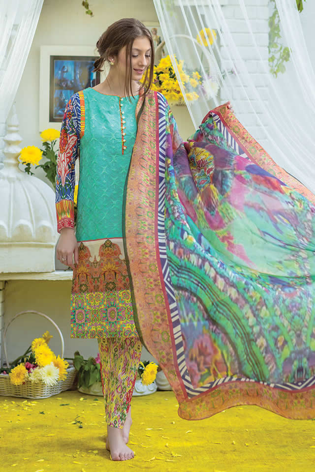 Ali Xeeshan Summer Lawn Dresses collection 2016 Pictures