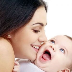 saliva in infants