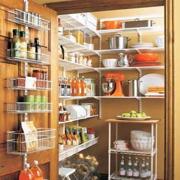 Arrange your kitchen pantry