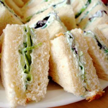 Fresh Cucumber Sandwich for Summer Tea Time