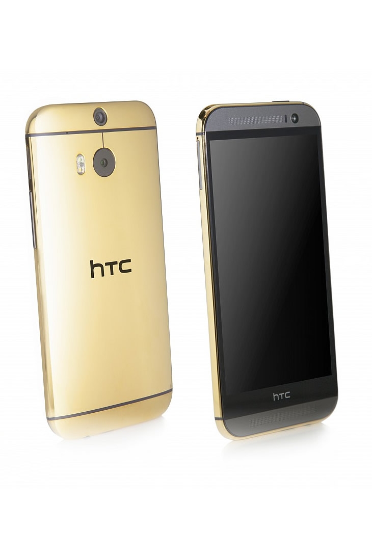 Goldgenie's 24K gold-plated HTC One M9 costs $2,560