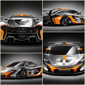 McLaren P1 GTR - Car Design Concept