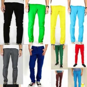 mens coloured skinny jeans