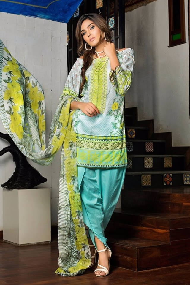 Gul Ahmed Summer Lawn collection 2017 Photos