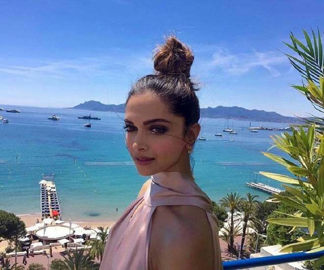 Deepika Padukone Cannes hairstyle