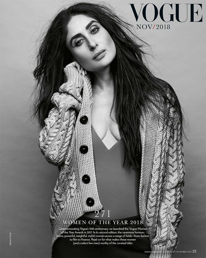 Kareena Kapoor Khan slays in a smoking hot red dress in THIS latest photo shoot for Vogue India