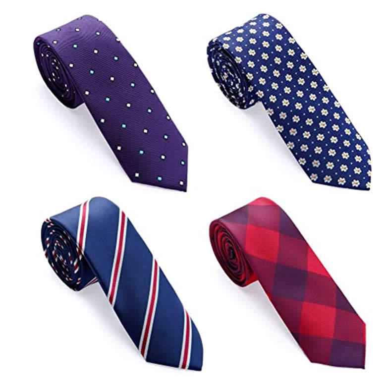 Men slim ties