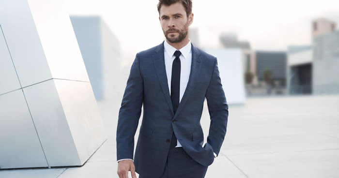 Simple men suit